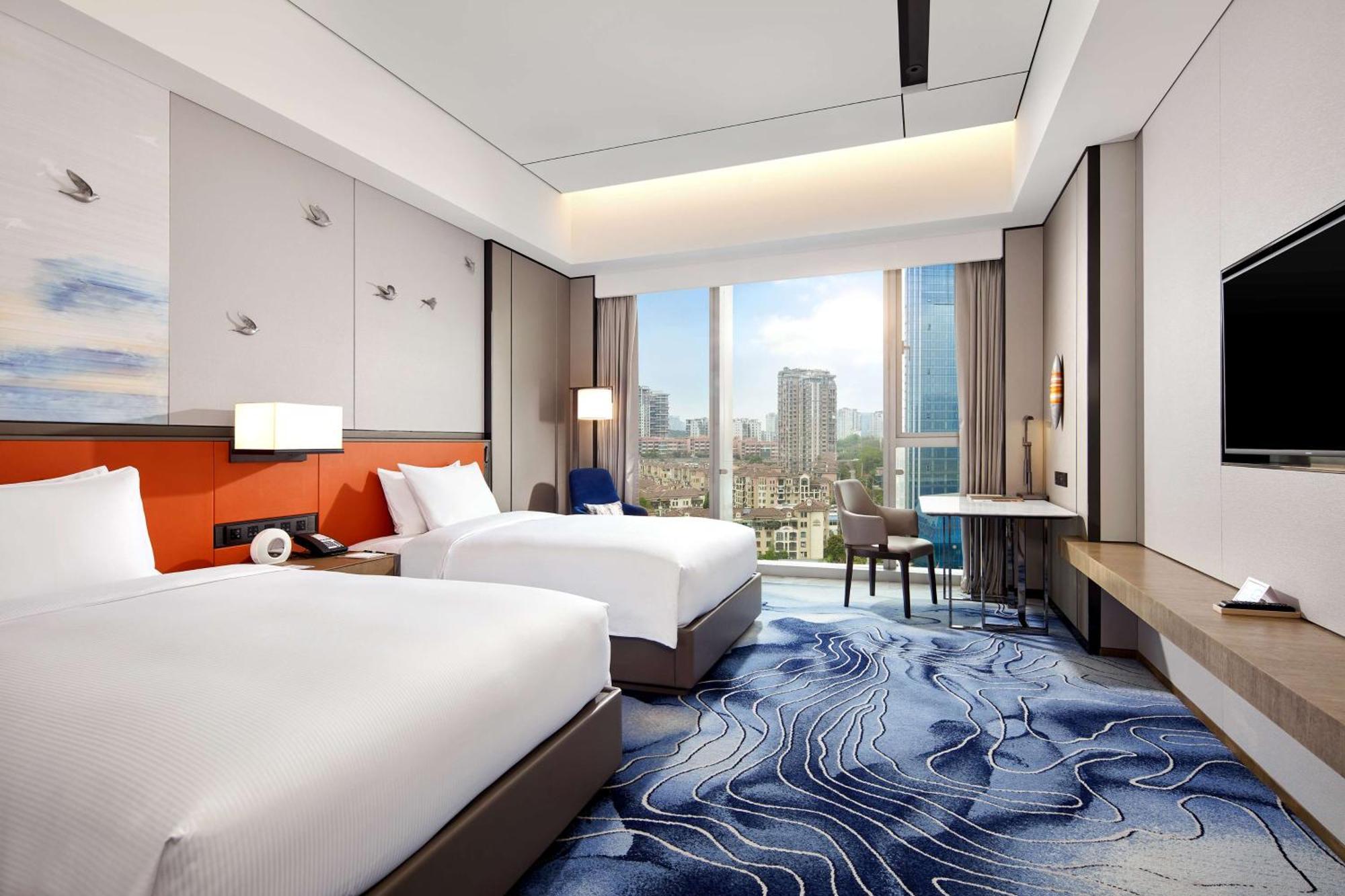 Hilton Guiyang Hotel Guiyang  Exterior foto