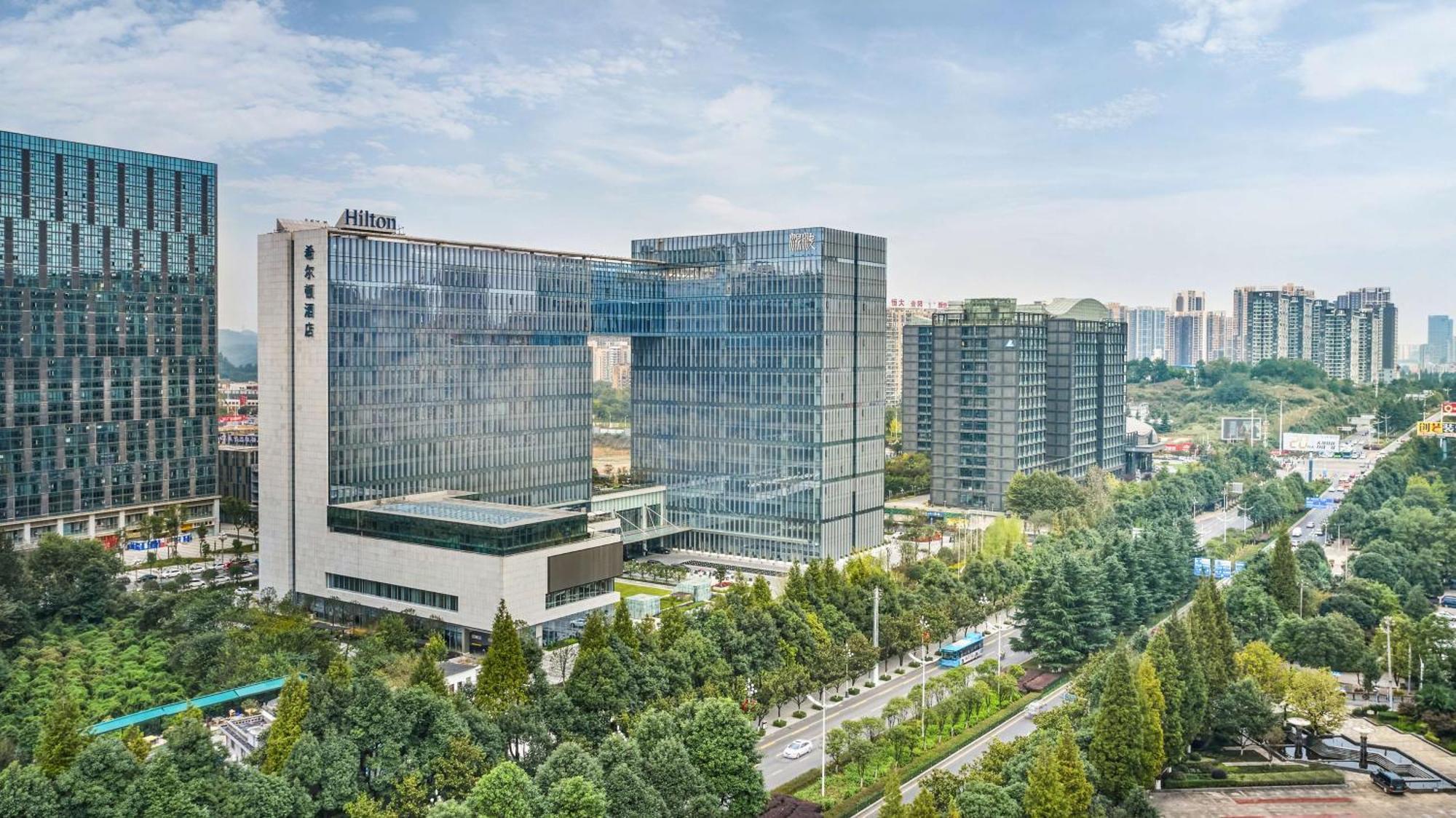 Hilton Guiyang Hotel Guiyang  Exterior foto